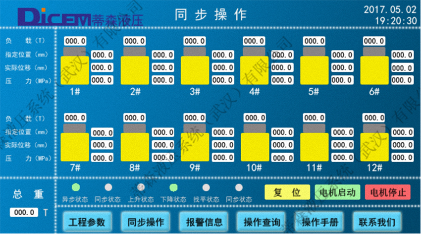 同步顶升系统