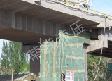 仙岳路台湾街桥梁运用同步顶升系统顶升到位